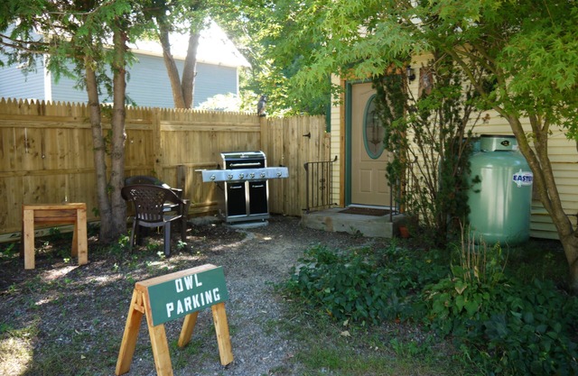 Pet Friendly In town location with a cabin feel