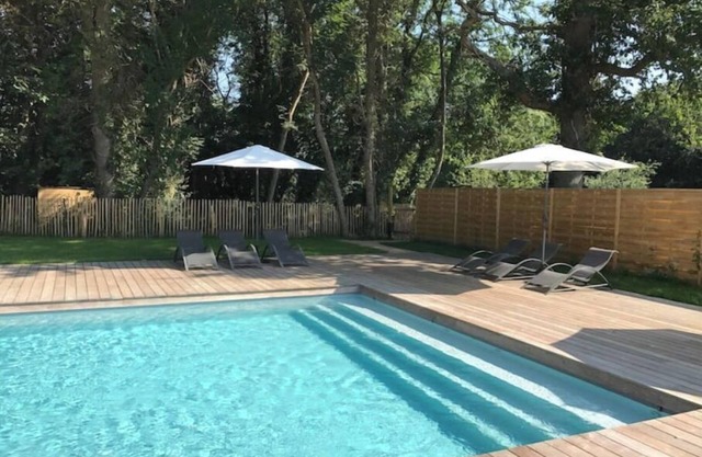 Petite Maison - Piscine & Vue mer Grange Ouest
