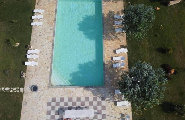Pink villa