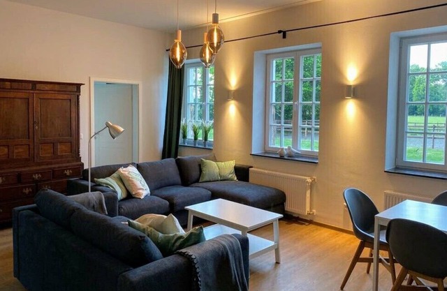Ponyhof Georgenbruch, vacation apartment Upkammer, 75 m2, 1-7 pers.