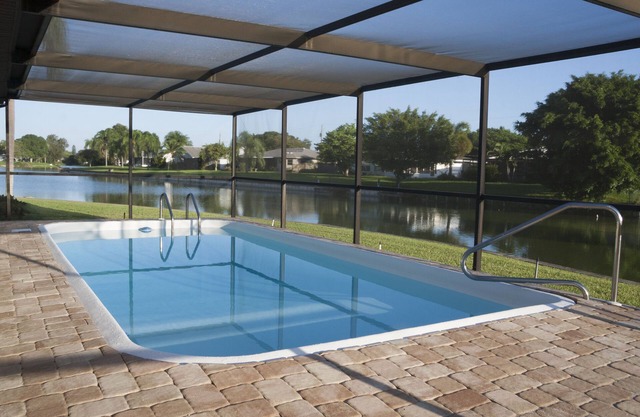 Pool home with quiet lake view and wildlife