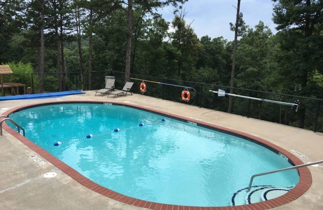 Pool+Wifi+Deck+3mi to Downtown Wild Plum Cabin#3