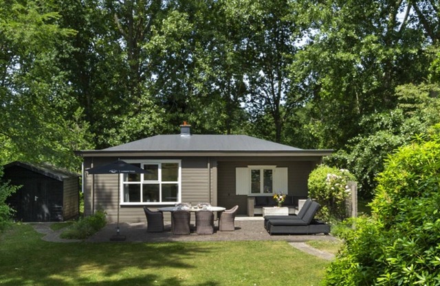 Populierenlaan 21 modern holiday chalet with epic garden