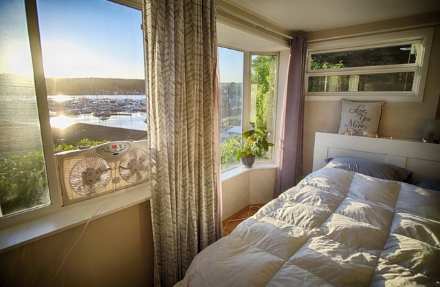Poulsbo Marina and Olympic Hideaway View
