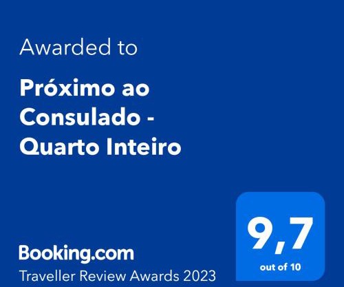 Próximo ao Consulado - Quarto Inteiro