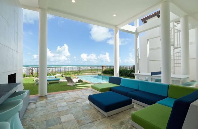 Premier Beachfront Home with Private Pool & Movie Theater!