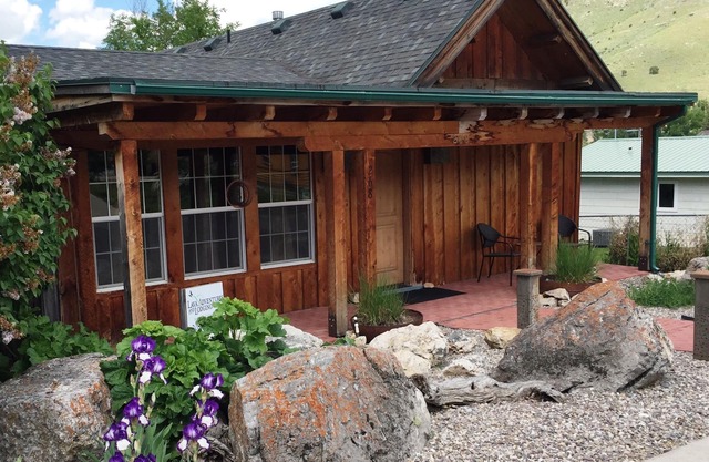 Premier Rustic Inn, modern design custom cabin on Main Street in Lava