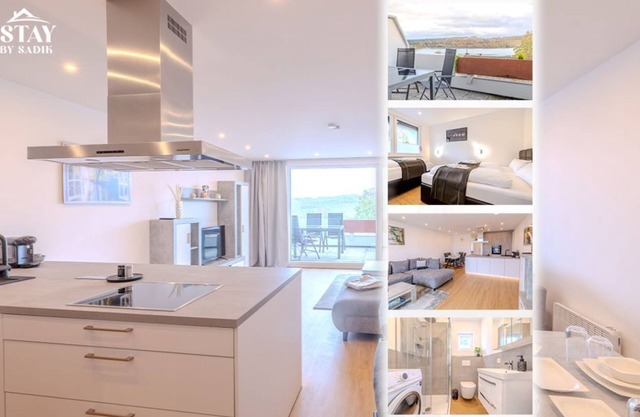 Premium Zuhause - Seeblick Balkon Seepromenade