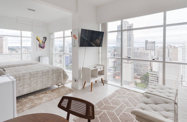 Pretty and Well Located Studio Curitiba-pr Esr1912