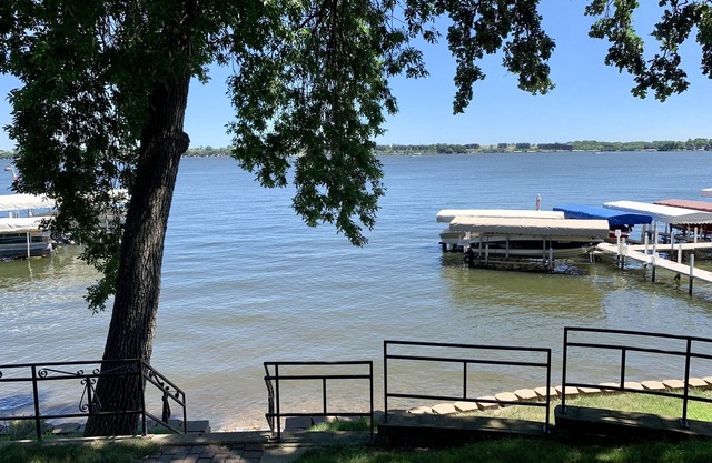 Prime location East Lake Okoboji with boat hoist