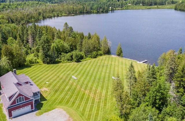 Private All-Season Waterfront Retreat on 55 Acres