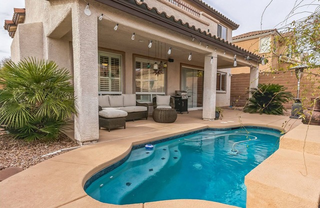 Private and Stylish Home in desirable gated community in Summerlin West