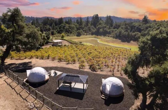 Private Glamping Retreat with 2 Domes Included