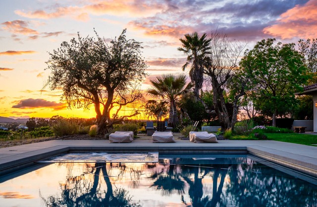 Private guest house on 40 acres with pool, spa, & game room