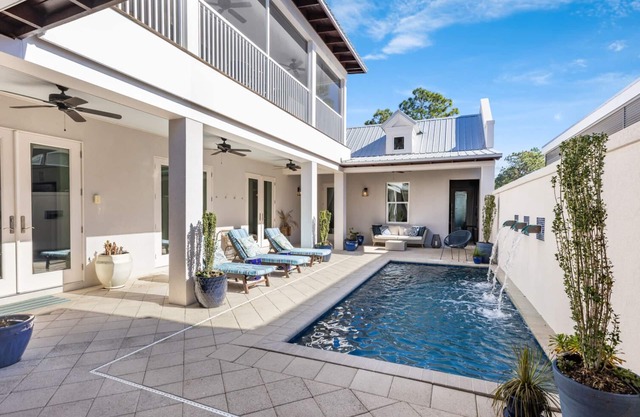 Private Heated Pool - Golf Cart - Deed Beach Access