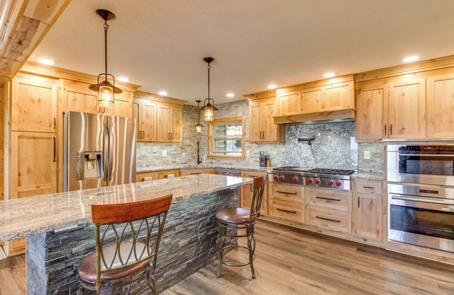 Private Lakefront Emily Home w/Yard & Fire Pit!