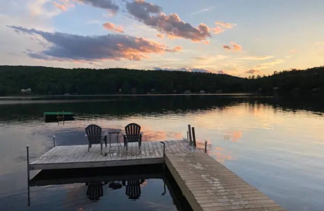 Private Lakeside Camping with Included Tent, Air Mattresses, Kayaks, Fire Wood