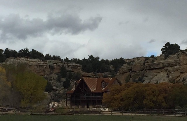Private level of the home is located on a private 160 acre ranch