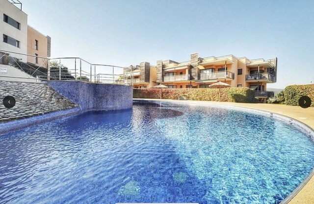 Private property in front of Boadella beach