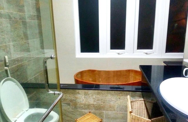 Private room with green view