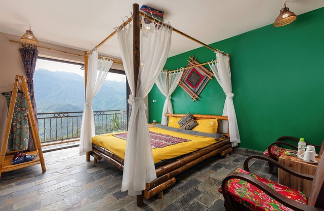 Private room with Mountain View in Sapa central