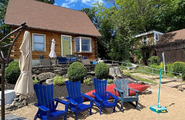 PRIVATE SANDY BEACH ON SEBAGO LAKE! Enjoy your own 33' private sandy beach in this 3-bedroom 1 bath cabin. You are also just steps away from a 300' association beach.