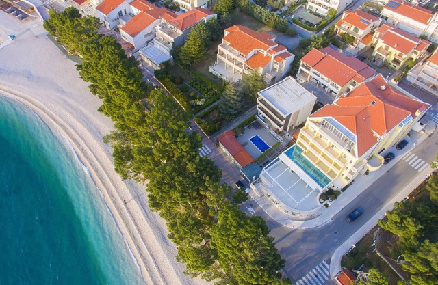Private seaside Villa with pool in Baška Voda, Dalmatia, Croatia