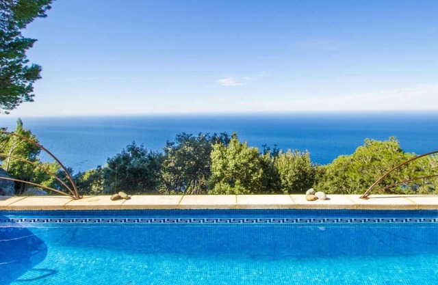 Private villa with stunning view.