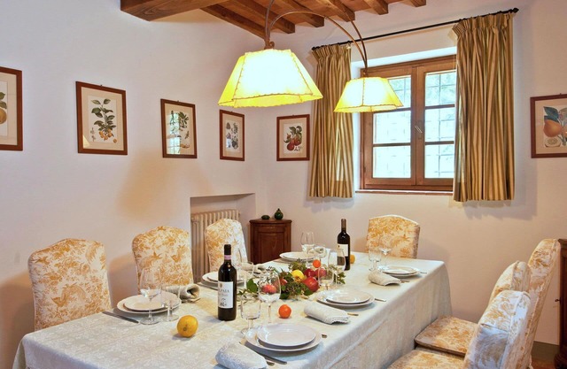 Private Villa with private pool, WIFI, TV, terrace, panoramic view, close to Greve In Chianti