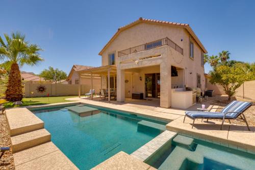 Private Yard and Fairway View Phoenix Golf Retreat!