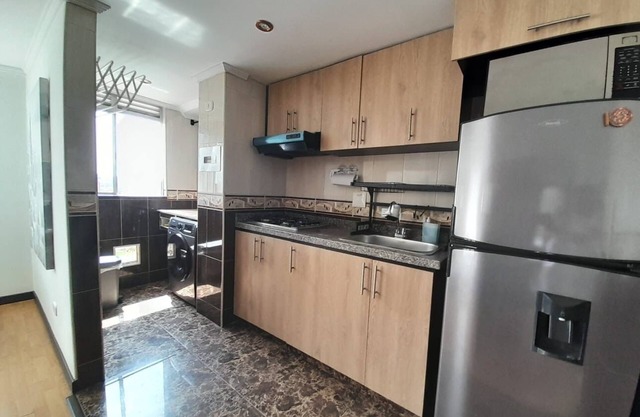 Quaint 2-bedroom apartment in Bogotá with city views