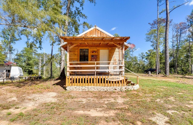 Quaint Abbeville Cabin Studio w/Gas Grill!