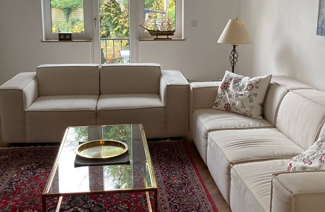 Quiet and well-kept apartment with garden