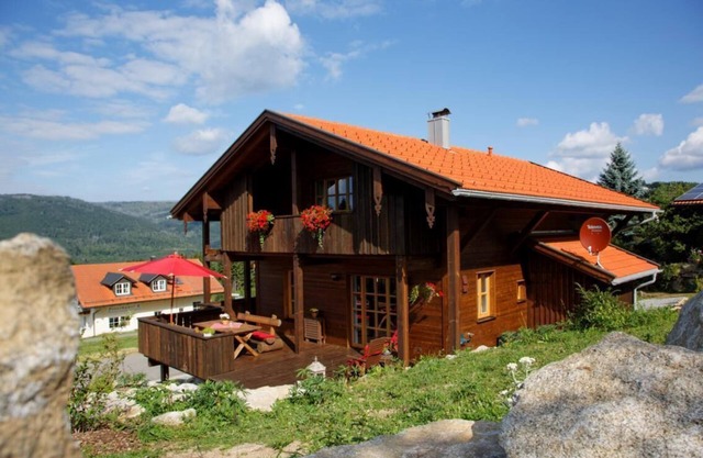 quiet holiday home at the Bavarian Forest National Park with sauna
