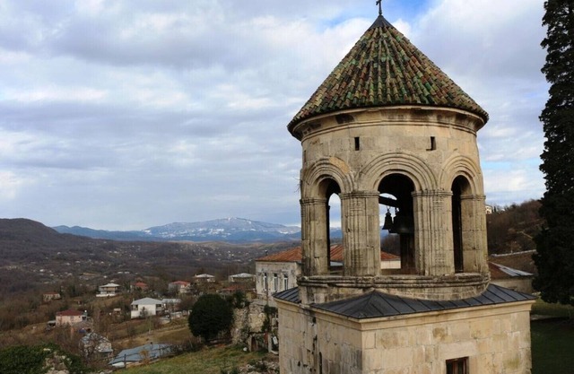 quiet house in historical Kutaisi