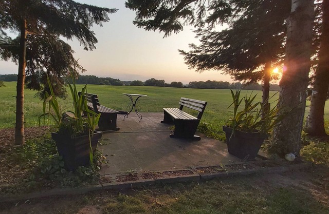 Quiet oasis in the green
