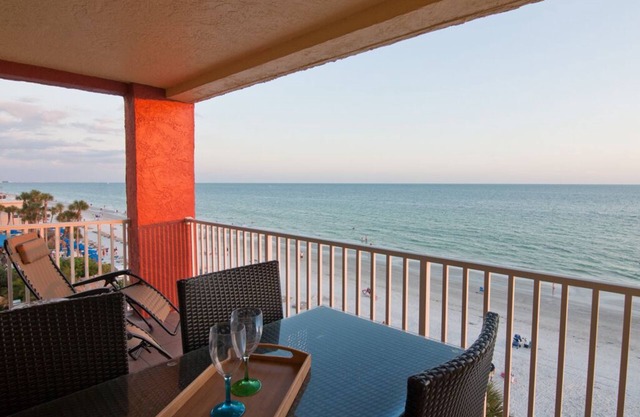 Ram Sea 401 is a Gold Tier 2-bedroom 2 bath Gulf Front Corner Condo