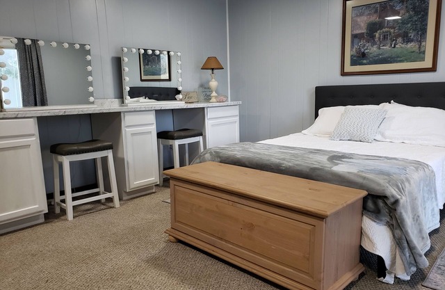 Ranch style Farmhouse located on a horse ranch and rescue south of Fort Worth