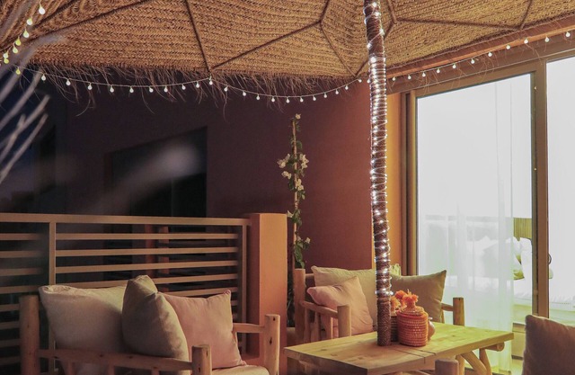 Rare pearl apartment downtown, Gueliz swimming pool, sauna, hammam