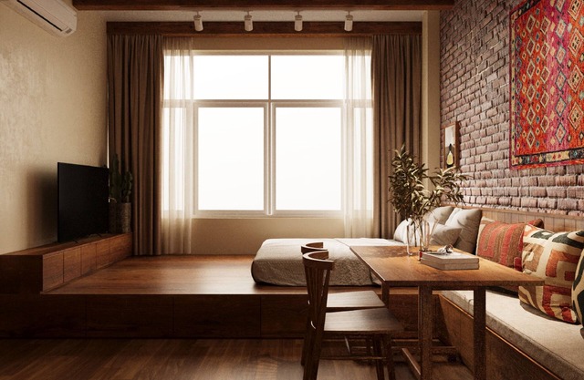 Red Wall House-Rooftop Jacuzzi