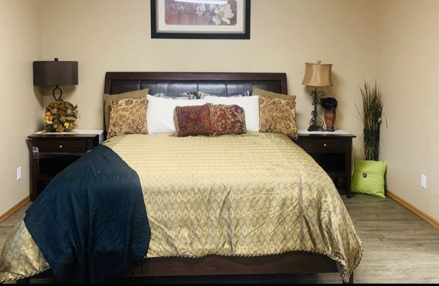 Redbrick - 3-Bedroom Cozy Apartment close to Downtown & Hospitals