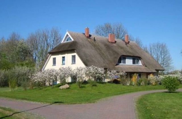 Reetdachhaus Malve 2 - Ferienhaus Malve 2 im Feriendorf Puddemin