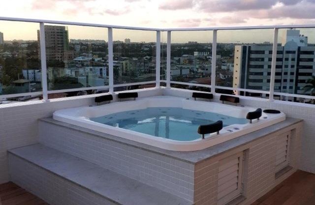 Refúgio à Beira-Mar, ap acolhedor e Jacuzzi comunal