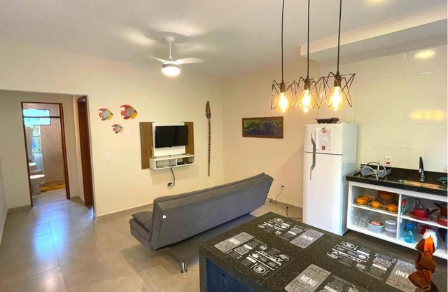 Refúgio Praia Lagoinha Ubatuba-SP Condomínio Samola apto 07