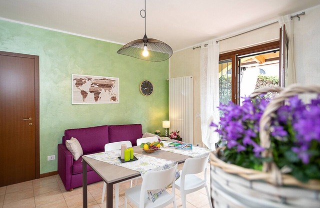 Regarda - cozy apartment L'Archetto with private garden, WiFi, pool