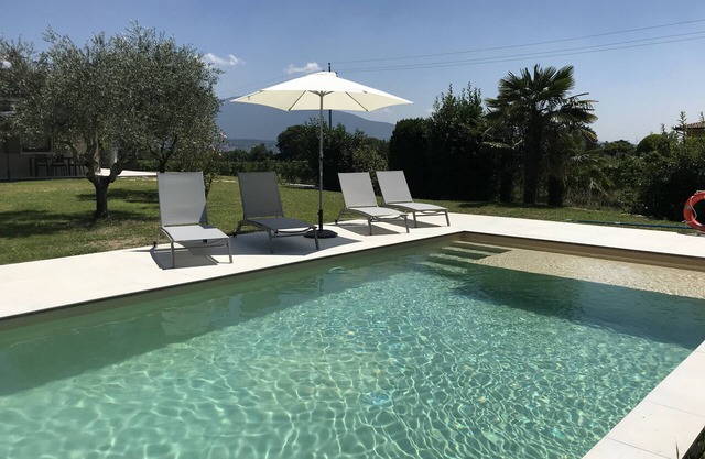 Regarda - "Villa Ida, Rodole unit" with pool and air conditioning