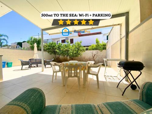 Relax a 500m dal mare - Ampio giardino, WIFI e parcheggio INCLUSI!