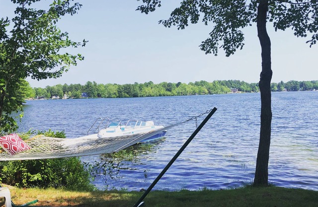 Relax and Reconnect: Pet Friendly Lakefront Getaway Awaits in Shapleigh, Maine.