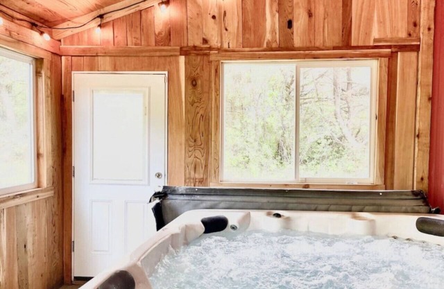 Relax at Beach Barn Getaway with Hot Tub - Short Walk to the Beach