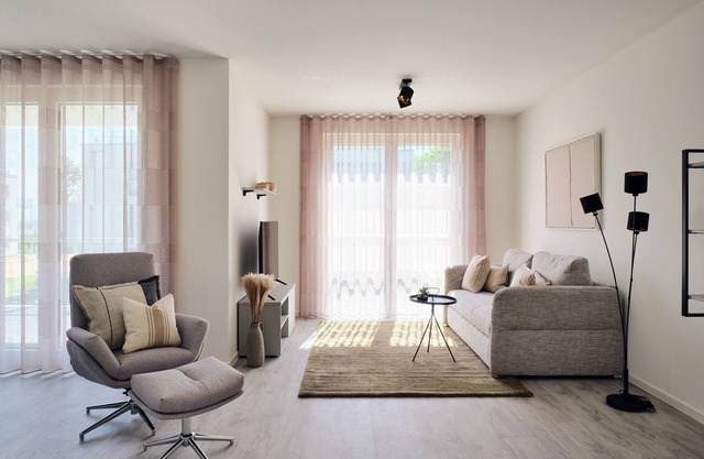 Relax at Pine Hill Resort: New, modern apartment A 3 with garden view